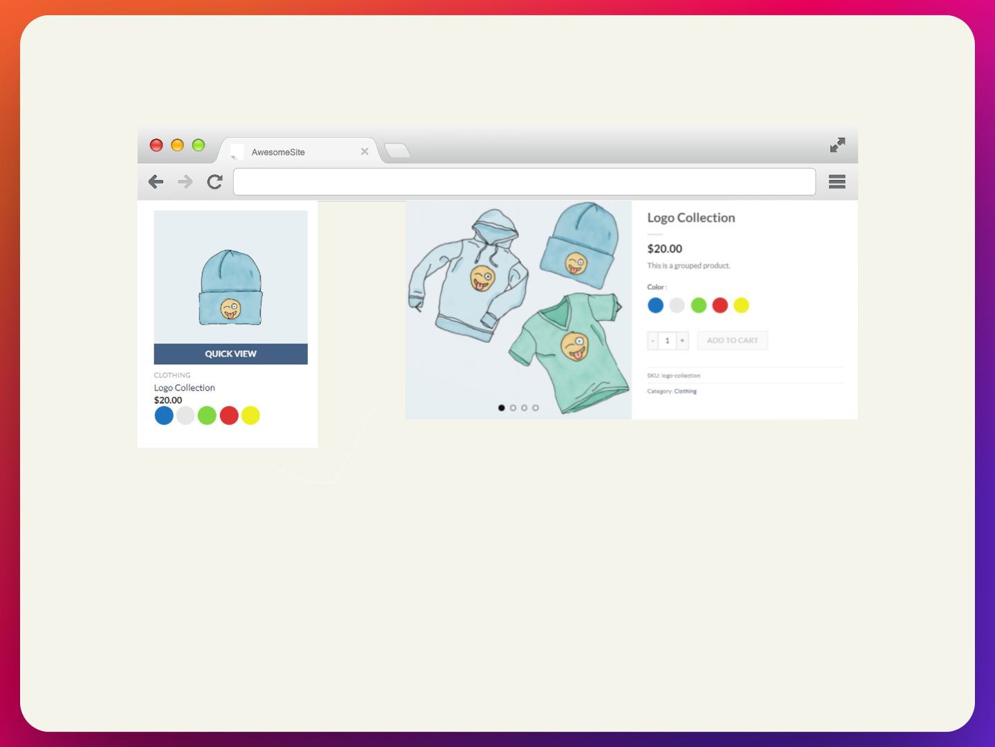 Variation Swatches for WooCommerce Flatsome Quickview